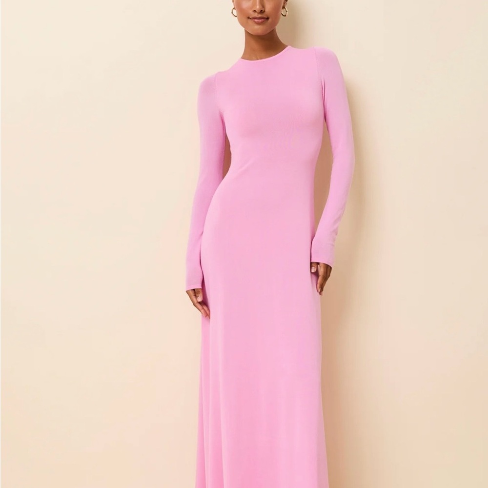 SOLID & STRIPED Dora Knit Dress Bon Bon